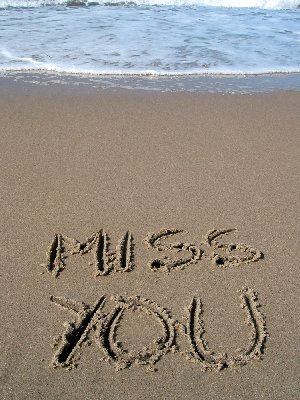 Miss You Dear. miss-you-sand. Dear Blog,